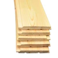 厚度6mm宽度100mm3米 桑拿板免漆扣板装修防腐材樟子松实木地板吊顶阳台墙裙松木杉木材
