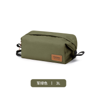 军绿色 Naturehike挪客大容量方形洗漱包户外出差防泼水收纳包旅行化妆包