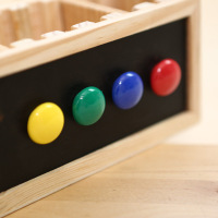 50颗混色 3cm磁性圆形吸铁石黑板教学教具磁性贴磁石强磁铁50