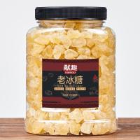 H77-精品大罐装500g 老冰糖500g罐装手工黄冰糖广西小粒冰糖泡水搭配