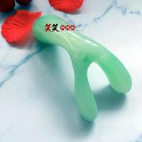 淡绿色 点按鼻塞经络刮鼻子刮迎香穴K鼻部鼻梁器点穴棒疏通鼻部按摩器