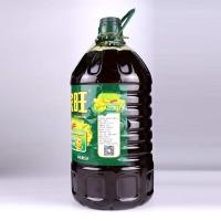 咱家旺川香菜籽油桶装5L压榨菜籽调和油家用餐馆食用油