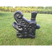 厂家直销树脂仿古瓦片塑料中式四合院围墙装饰飞檐正吻一体屋檐瓦