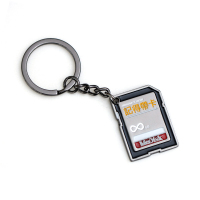 记得带卡钥匙扣 影视飓风 记得带卡 钥匙扣 相机储存卡创意造型摄影摄像 个性配饰