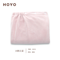 藕色 均码 日本hoyo极细纤维浴裙女士可穿可裹成人家用柔软吸水速干抹胸浴巾