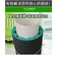 25型号1米长 下水管隔音棉包卫生间排水管阻尼片吸音棉110管道材料消音静音棉