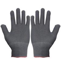 白色12双 均码 汽车车衣改色贴膜专用防静电手套烤膜隔热防切割不掉毛耐磨护膝具