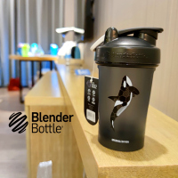 20oz 逆战鲸(限量款) Blender Bottle奶昔蛋白粉摇摇杯代餐搅拌杯健身水杯带搅拌球刻度