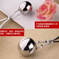 304小号球 直径3.5cm 304不锈钢肉丸夹 手打牛肉丸子制作器饭团模具 DIY鱼丸虾球氽丸