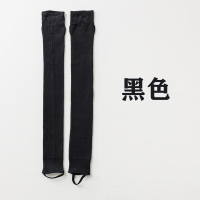 黑色 均码,毛圈短绒,踩脚九分两穿 护膝护腿长筒袜套女士关节保暖春秋冬季羊毛脚套过膝盖袜子裤腿套