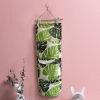 3兜挂袋-绿树叶 大学生宿舍寝室挂篮住校收纳神器女上铺床上置物架