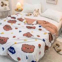 XB害羞熊XDF 100x150cm(儿童夏被) 空调被春夏季2021宿舍棉夏被单双人学生薄被子可水洗可机洗夏凉被