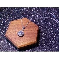 项链 轻奢项链耳环两件套装女首饰吊坠婚纱礼服配件宴会年会婚礼配饰品