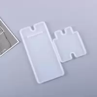 1个装 Diy水晶滴胶手机支架模具硅胶高镜面手工制作手机配件摆件乐趣