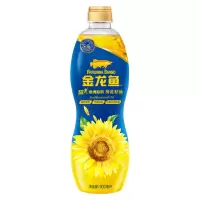 900mL*1瓶 金龙鱼阳光葵花籽油900毫升 家用宿舍 食用油 物理压榨 炒菜调味
