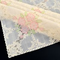 锦簇-米粉 30*40印花餐垫款式随机 防油台布桌布防水防烫免洗餐桌垫长方形茶几田园欧式PVC塑料布艺