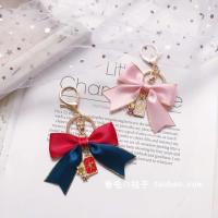 原创自制 原创~百变小樱蝴蝶结钥匙圈 库洛牌钥匙扣 创意手作包包挂饰品