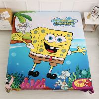 海绵宝宝_ 床单尺寸:160*230cm 男孩床单单件我的世界单双人学生宿舍儿童床品皮卡丘海绵宝宝麦昆