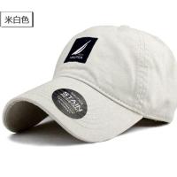 米白色 58-60cm 百搭帽子男女鸭舌帽户外防晒遮阳帽韩版潮流帅气透气帽休闲棒球帽
