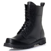 四季普通[单靴款] 35 码 马丁靴男靴子男高帮户外登山鞋秋冬保安鞋钢头钢底工装靴男士棉鞋