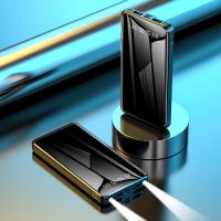 炫酷黑[典藏版] 10000毫安 迷你自带线充电宝20000毫安大容量快充移动电源苹果华为vivo通用