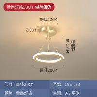 金色直径20(暖光) 北欧吸顶过道灯走廊灯创意简约入户门厅玄关灯阳台衣帽间餐厅小吊