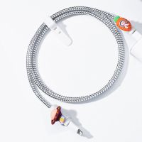 单独动物宇航员幻银数据线保护绳 宇航员66W华为Mate40pro充电器数据线保护套Nova8荣耀50Magic3