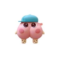 帽子屁屁+铁扣 Airpods1/2代 创意仿真荷包蛋煎蛋AirPods保护套AirPodsPro苹果耳机套硅胶防摔