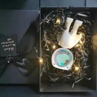 彩虹色-USB插电款 无礼盒 国庆节夕阳灯变色投影灯氛围灯落日灯机器人迷你宇航员生日礼物