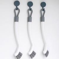 小随机1支 清洗泡脚桶刷子清洁弯头足浴盆浴室浴缸刷瓷砖地板角硬毛强力