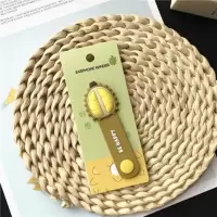 集线器 榴莲 可爱少女风卡通水果硅胶理线器数据耳机线绑集线器收纳绕线牛油果