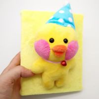 帽子鸭 6寸 6寸7寸卡通可爱毛绒相册96张宝宝相册毕业留言册插页式相薄