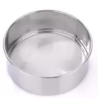 60目圆形15CM 圆形面粉筛 糖粉筛60目圆形面粉筛 烘焙工具