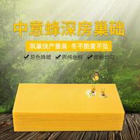 中蜂30片 中蜂巢础意蜂巢础蜂蜡片蜂箱全套养蜂工具蜜蜂巢脾深房巢础基巢皮