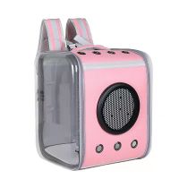 粉色 猫包外出便携太空舱宠物背包狗双肩大容量外带猫书包夏咪用品