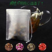8*10厘米无纺布过滤袋 买二送一100个8*10cm小号一次性无纺布抽线茶包袋过滤袋泡茶袋子