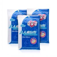 160*160*3包 可爱可一次性PE台布桌布环保加厚不易破6-10人用140-180cm