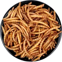 面包虫干50克/袋 仓鼠小宠饲料乌龟食物补钙巴西龟寸金龟食淡水小鱼干虾干面包虫干