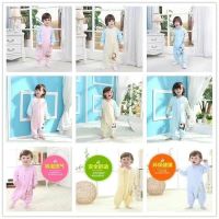 款式颜色随机发(不备注颜色) 73码建议一周岁内 婴儿睡袋儿童防踢被春秋款连体衣5儿童连体睡衣4四季通用家居服