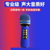 蓝 蓝牙话筒音响一体麦克风手机儿童唱歌无线宝宝ktv自带扩音器