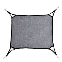 棉布灰色57cmX47cm 猫咪吊床猫咪挂式吊床猫吊床猫垫子猫笼子吊床观景猫床猫咪用品