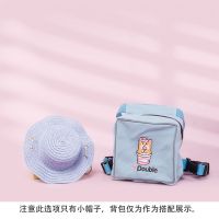 蓝色小帽子 S号(5-12斤) 短腿队长狗狗背包自背包牵引绳宠物小书包可刺绣狗狗名字柯基柴