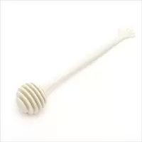 白色(蜂蜜棒) 简约长柄蜂蜜搅拌棒创意塑料取果酱蜂蜜专用工具咖啡奶茶搅拌器