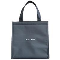 灰色 小号 北欧简约饭盒袋保温袋铝箔加厚带饭包包便当袋手提包饭袋子手提袋