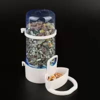 透明喂食器 无搭配 仓鼠食盆仓鼠自动喂食器大容量可悬挂可调节刺猬通用仓鼠用品0