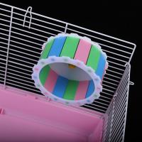 12cm'彩色 ZOOG刺猬跑轮仓鼠静音跑轮金丝熊转轮跑步机跑球小宠物玩具用品