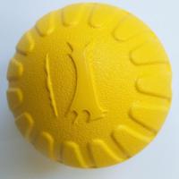 9cm大号实心球 宠物玩具拉环狗狗互动训犬飞环互动拔河耐咬磨牙玩具