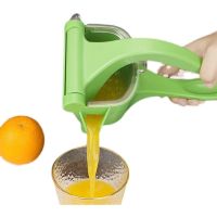 手动榨汁机 轩靓手动榨汁机多功能小型柠檬果榨汁机塑料手动压汁机升级榨汁器