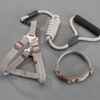 登山绳(大红色)三件套_ XS号(建议3-8斤) 狗狗牵引绳泰迪遛狗绳狗链子小狗项圈小型中型大型犬金毛宠物用品