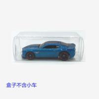 8.2*4*3厘米(普通厚度30个 1 64火柴盒风火轮汽车模型展示盒 PVC塑料收纳防尘盒子 透明折盒